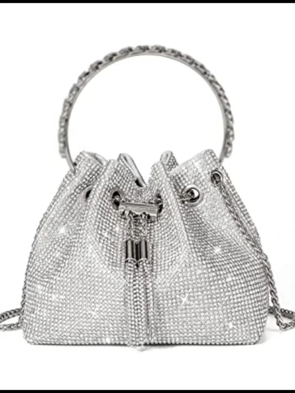 Crystal Rhinestone Clutch Evening Bag Sparkly Party Purse